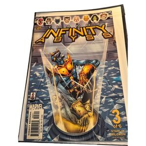 Infinity Abyss #3 Comic‎ Book Marvel Comics Thanos Starlin Milgrom 2002